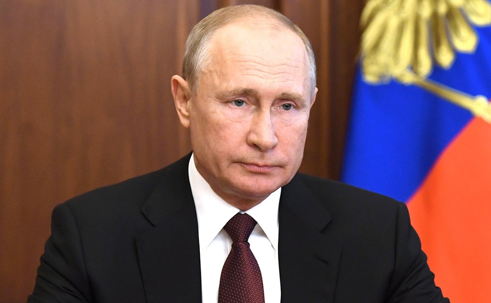 Обращение  Президента  России  Владимира  Путина  к  россиянам
