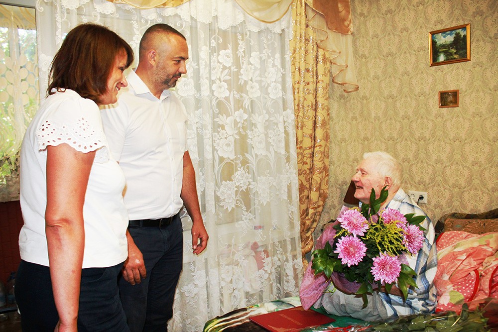 Ветеран  отметил  95-летний  юбилей