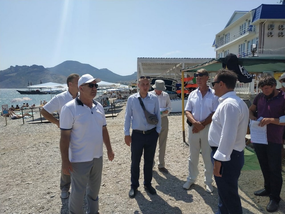 Коктебель посетил министр курортов и туризма Крыма