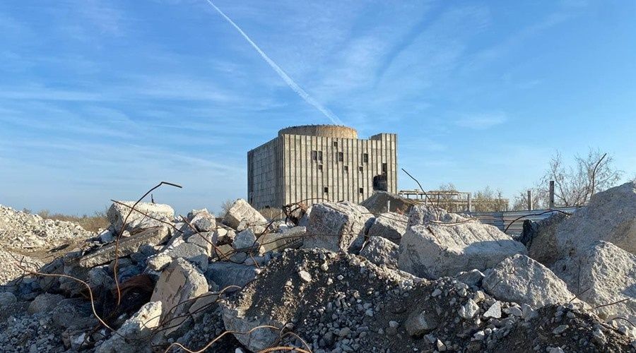 Реакторный зал недостроенной Крымской АЭС будет снесён
