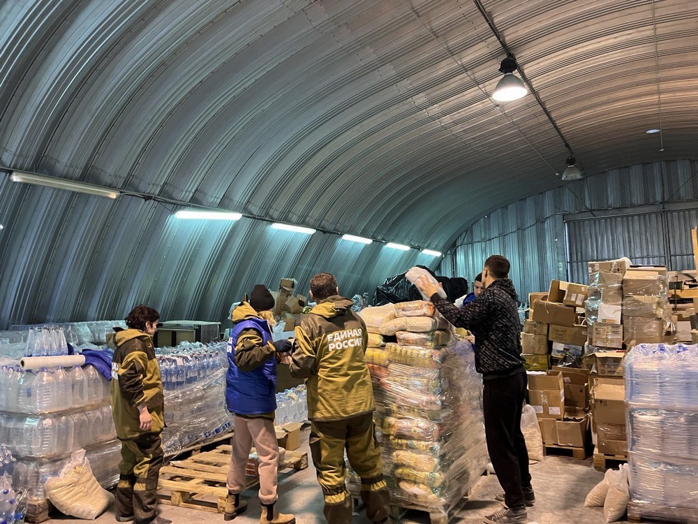 «Единая Россия» поможет в восстановлении освобожденных территорий Донбасса