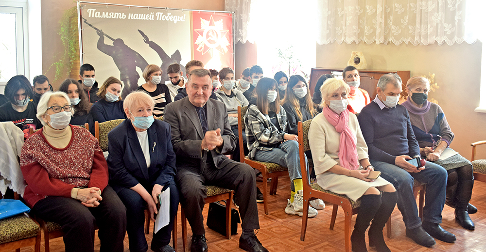 Встреча  с  участниками  событий  Крымской  весны