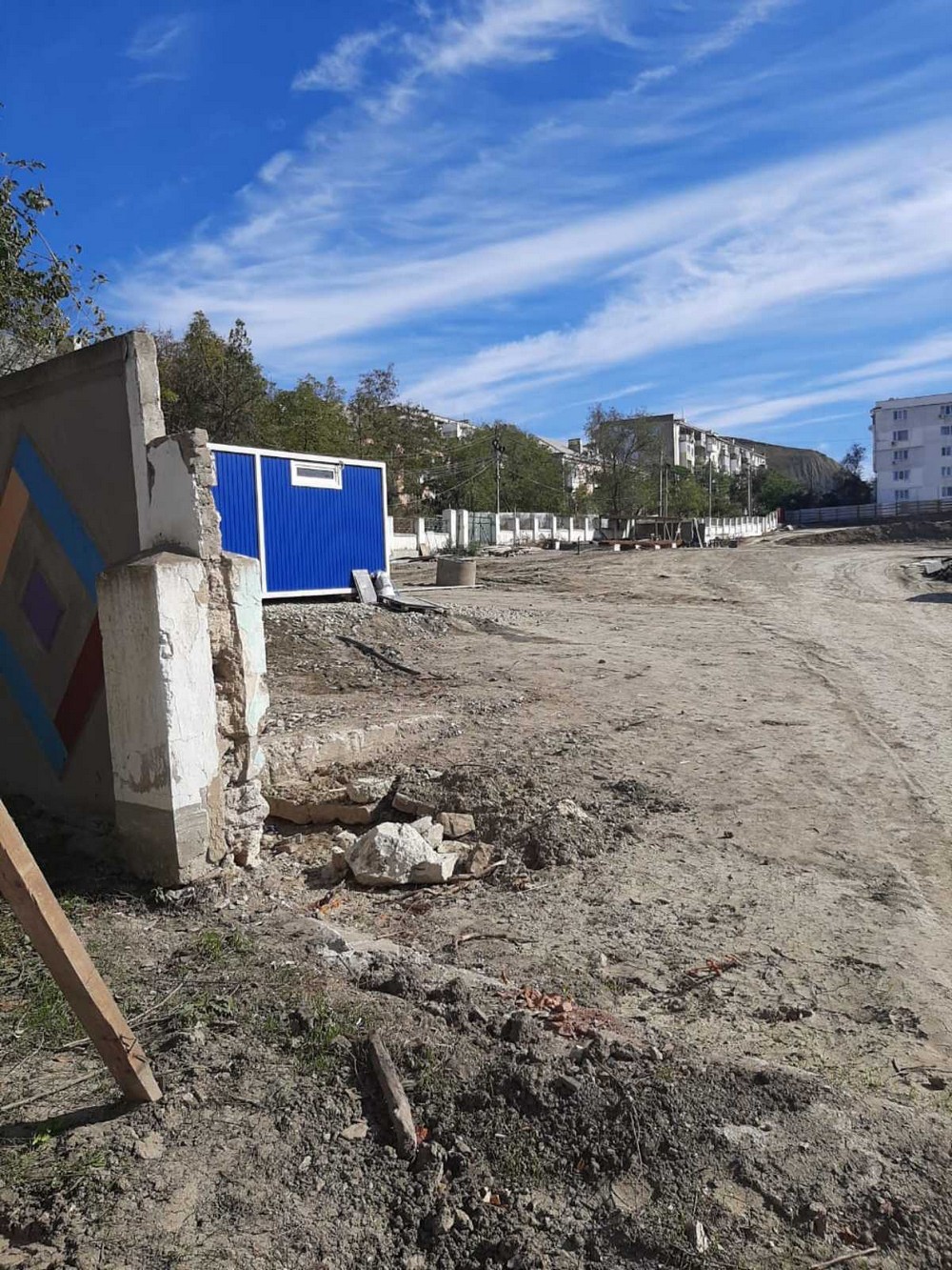 Реконструкция детского сада в Орджоникидзе  идёт полным ходом