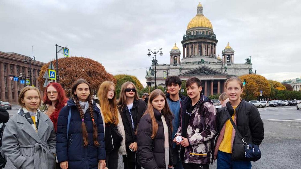 «Моя Россия: град Петров»: юные феодосийцы побывали в Санкт-Петербурге