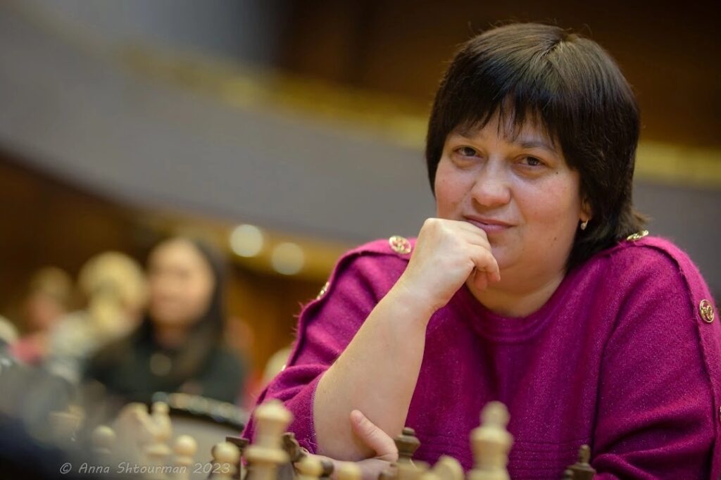 Оксана Грицаева – в десятке лучших шахматисток Высшей лиги