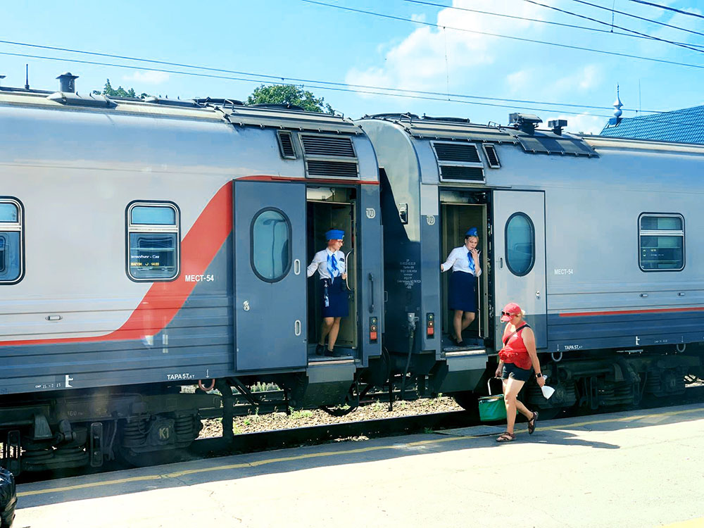 Поездом в Крым и обратно