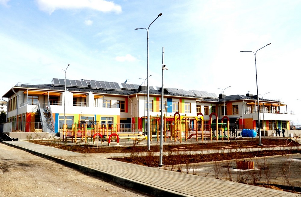 В Приморском завершается строительство нового детского сада
